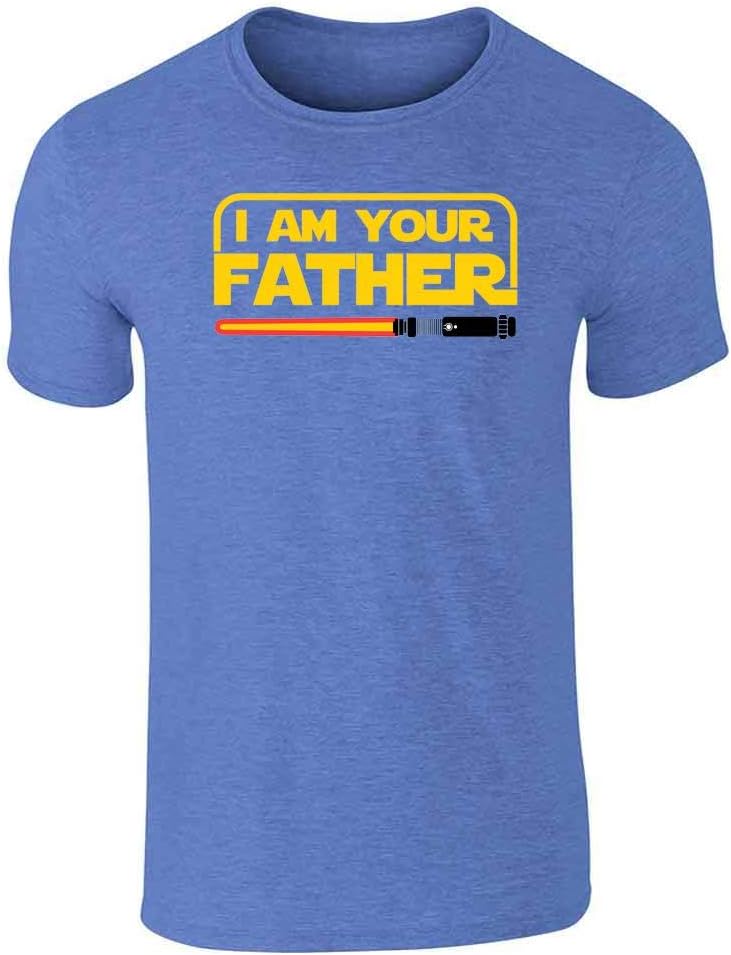 Pop Threads I Am Your Father Funny Dad Gift for Dad Family Graphic Tee T-Shirt for Men