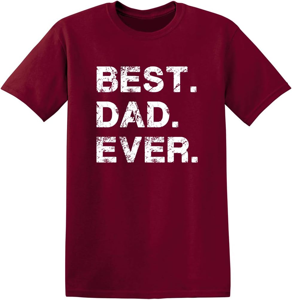 Feelin Good Tees Best Dad Ever Gift for Dad from Daughter Son Mens T Shirt