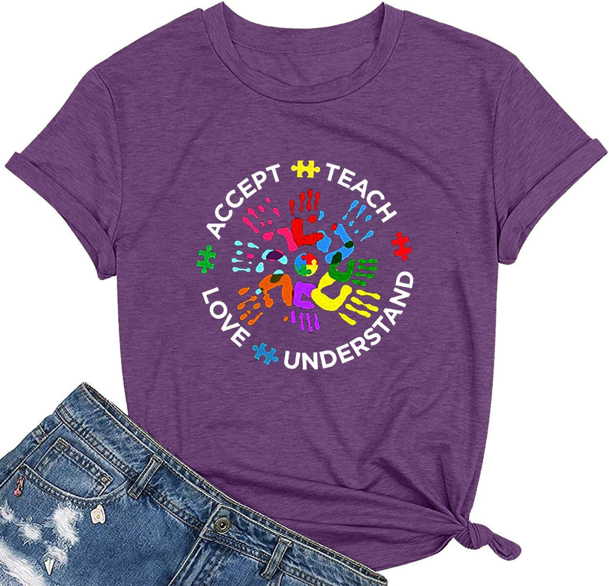 Generic Autism We Should Protect by Accepting Inclusive Autism Awareness T-Shirts