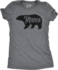 Womens Mama Bear T Shirt Cute Funny Best Mom of Boys Girls Cool Mother Tee Mother Shirt