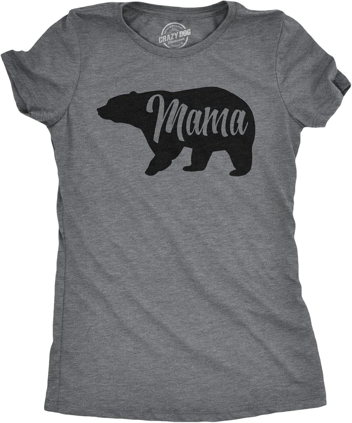 Womens Mama Bear T Shirt Cute Funny Best Mom of Boys Girls Cool Mother Tee Mother Shirt
