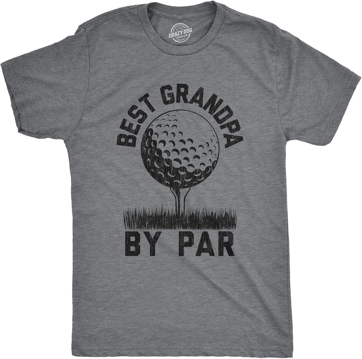 Funny Mens Golfing T Shirts Best Dad by Par and Other Graphic Golf Tees for Dads