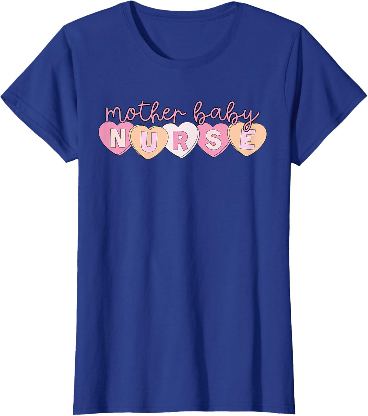 Mother Baby Nurse Hearts Valentine OBGYN Postpartum Nursing
