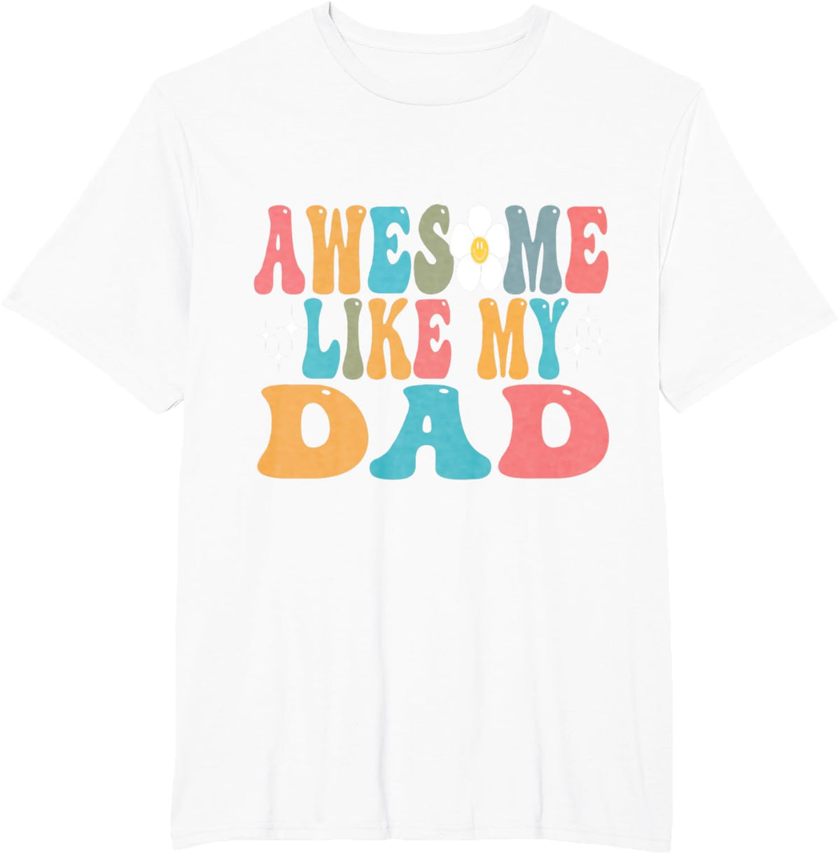 awesome like my dad matching fathers day family kids Groovy