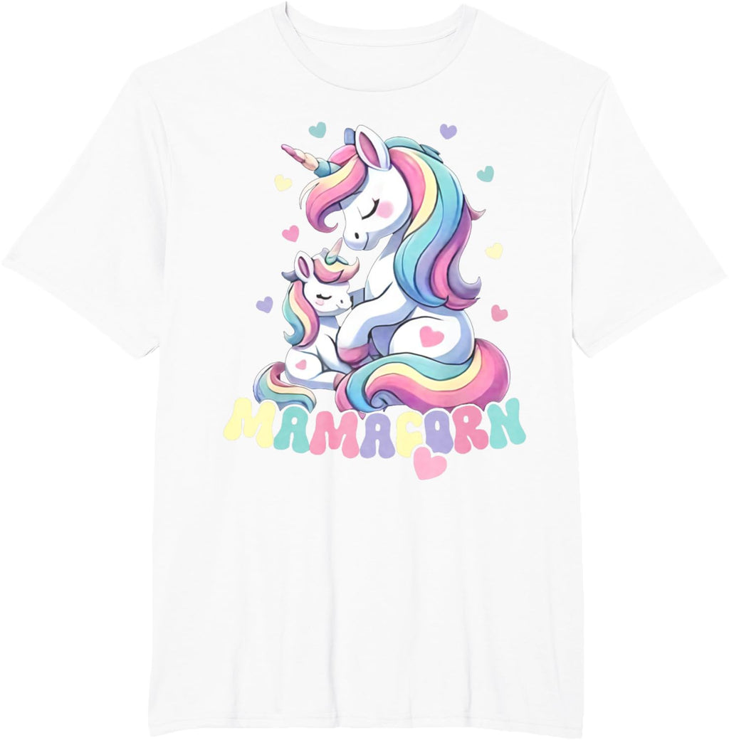 Funny Mamacorn Costume Mothers Day Unicorn Mom Women Mother