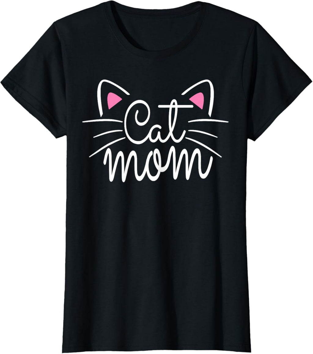 Cat Mom Happy Mothers Day For Cat Lovers Family Matching Mother Shirt