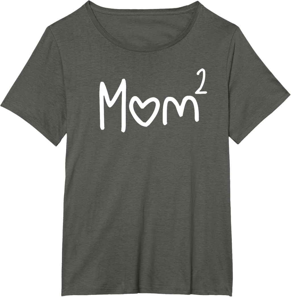 Mom Of Two Kid Mother Day Shirt Mom 2 Squared Mommy Shirt