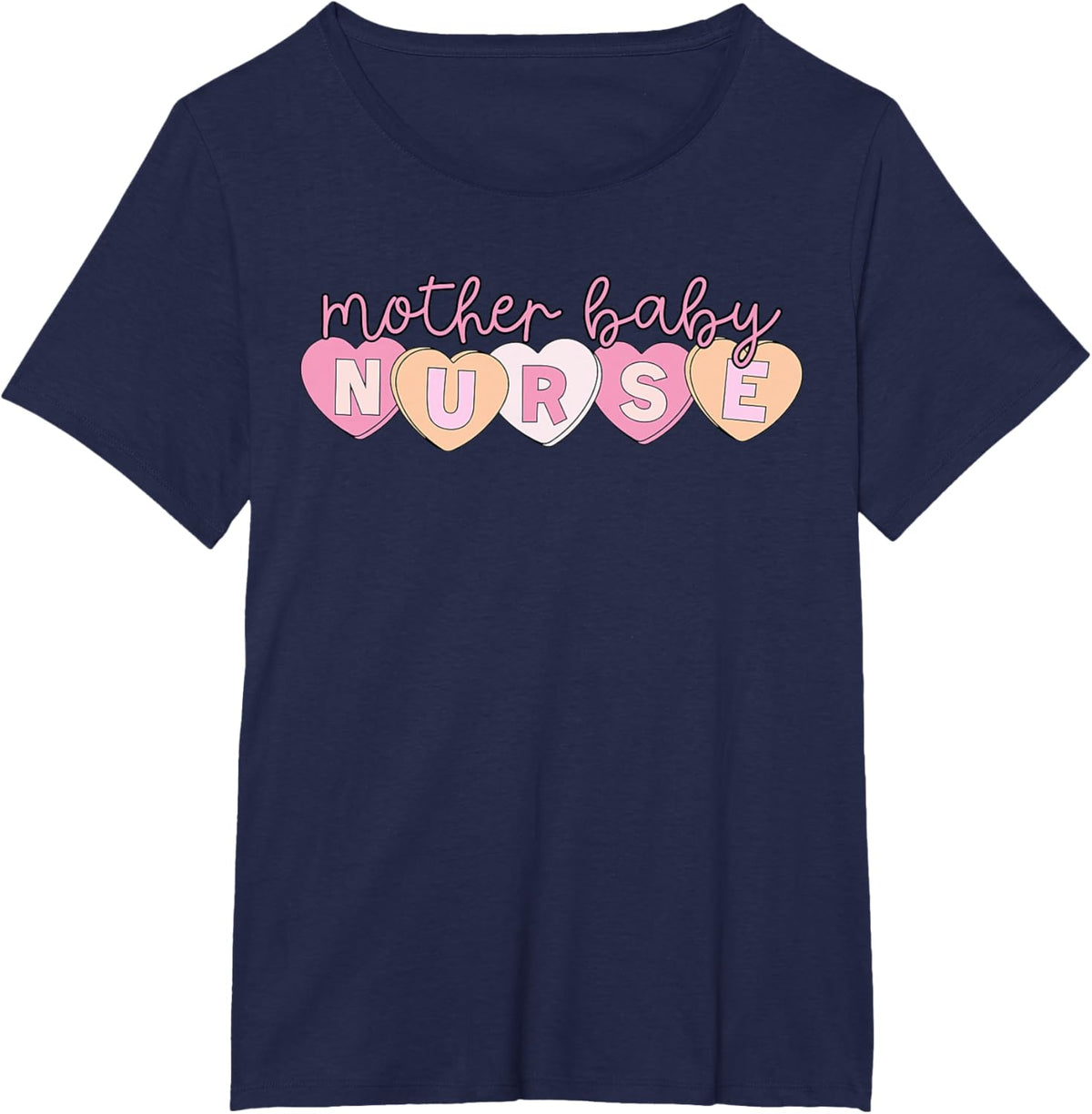 Mother Baby Nurse Hearts Valentine OBGYN Postpartum Nursing