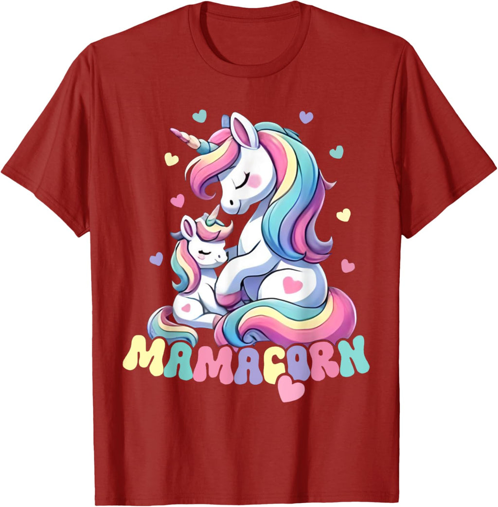 Funny Mamacorn Costume Mothers Day Unicorn Mom Women Mother