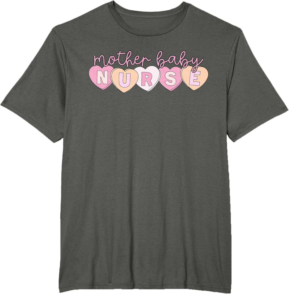 Mother Baby Nurse Hearts Valentine OBGYN Postpartum Nursing
