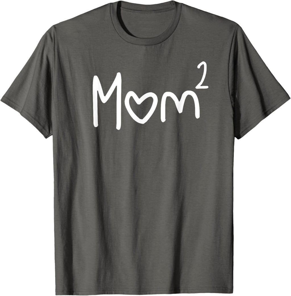 Mom Of Two Kid Mother Day Shirt Mom 2 Squared Mommy Shirt