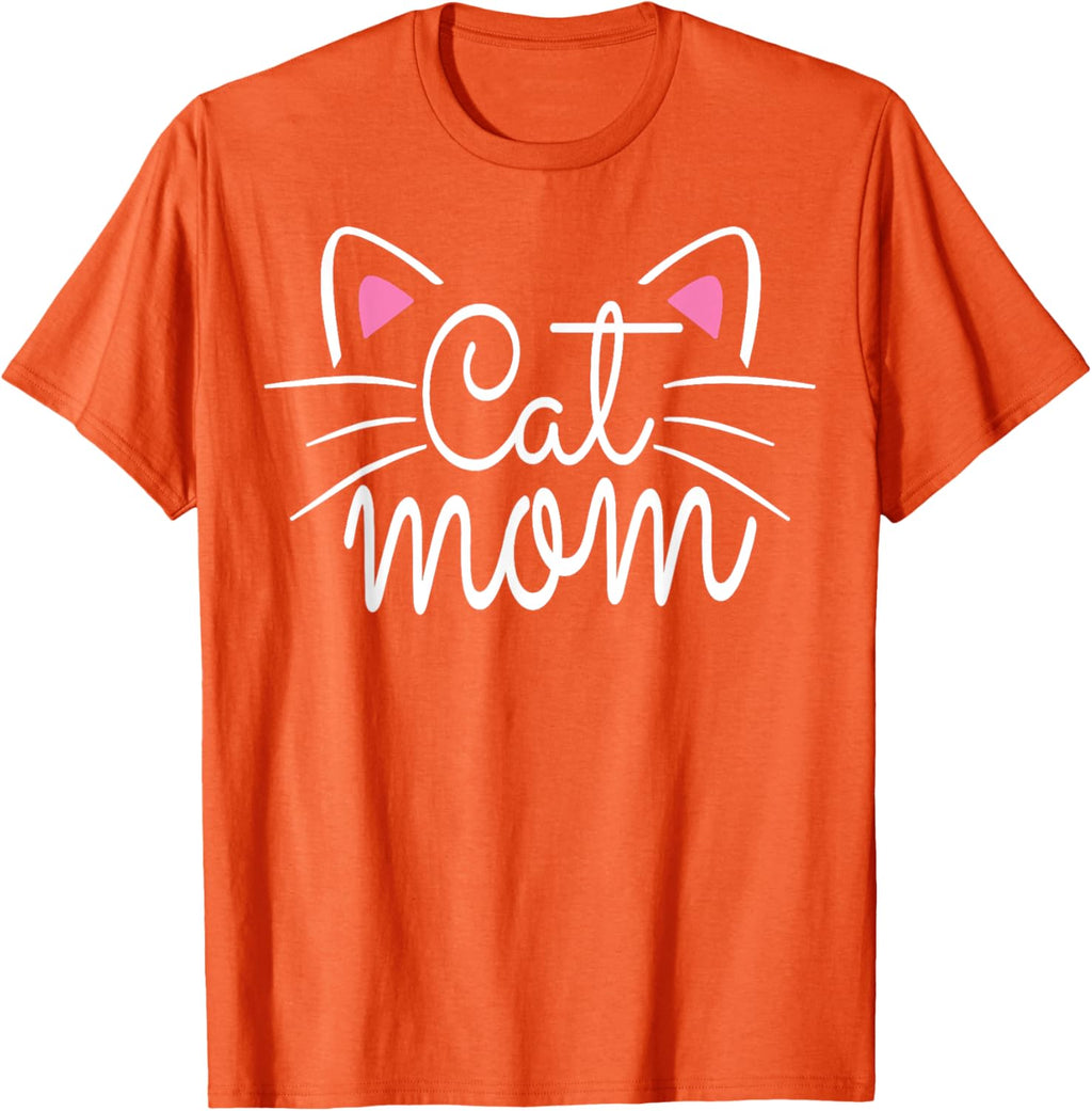 Cat Mom Happy Mothers Day For Cat Lovers Family Matching Mother Shirt