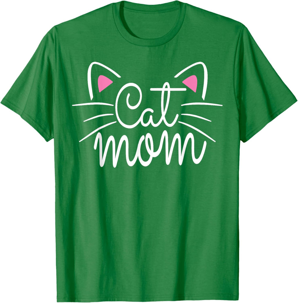 Cat Mom Happy Mothers Day For Cat Lovers Family Matching Mother Shirt