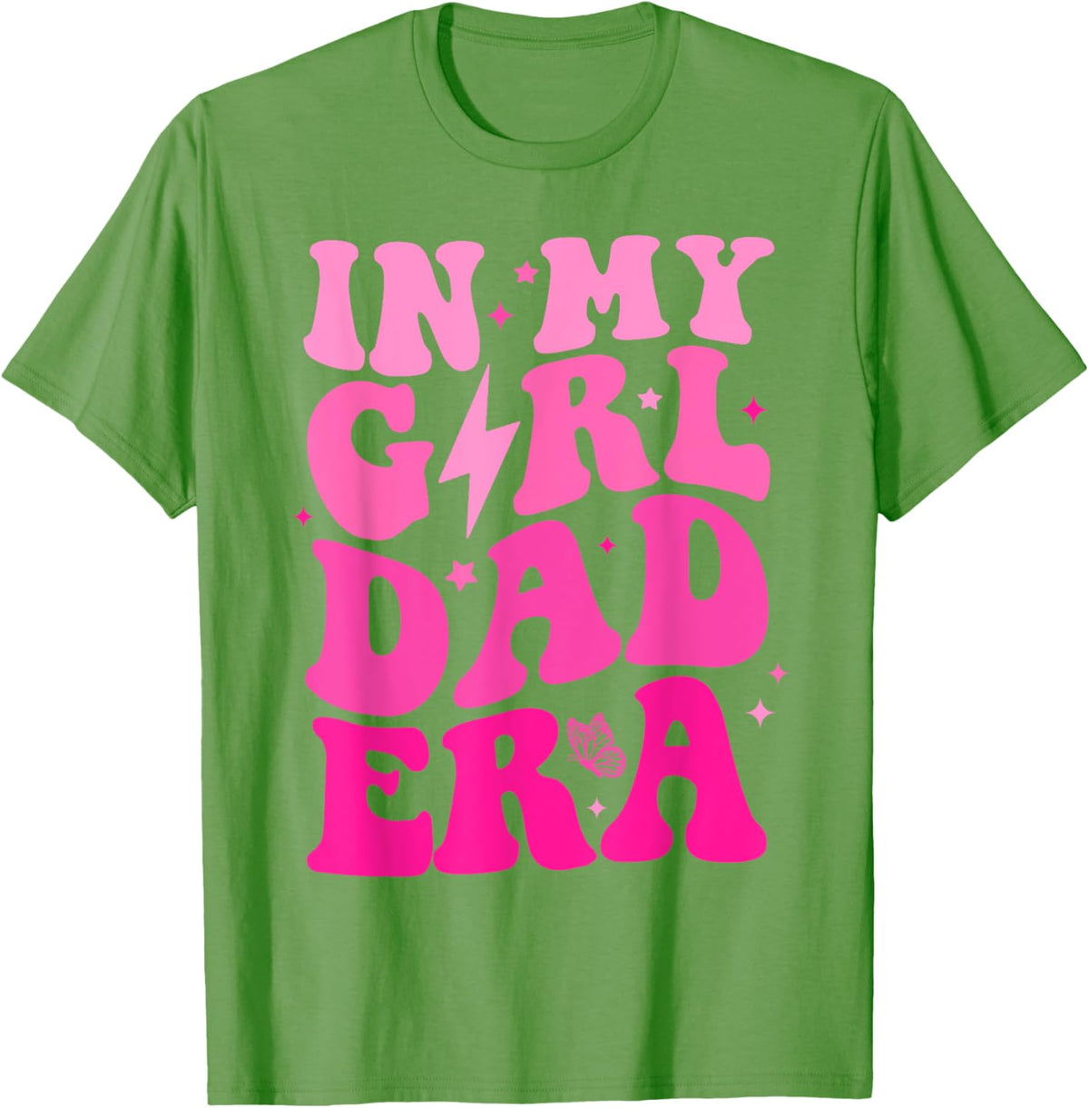 In My Dad Era Girl Groovy Retro Papa Fathers Day