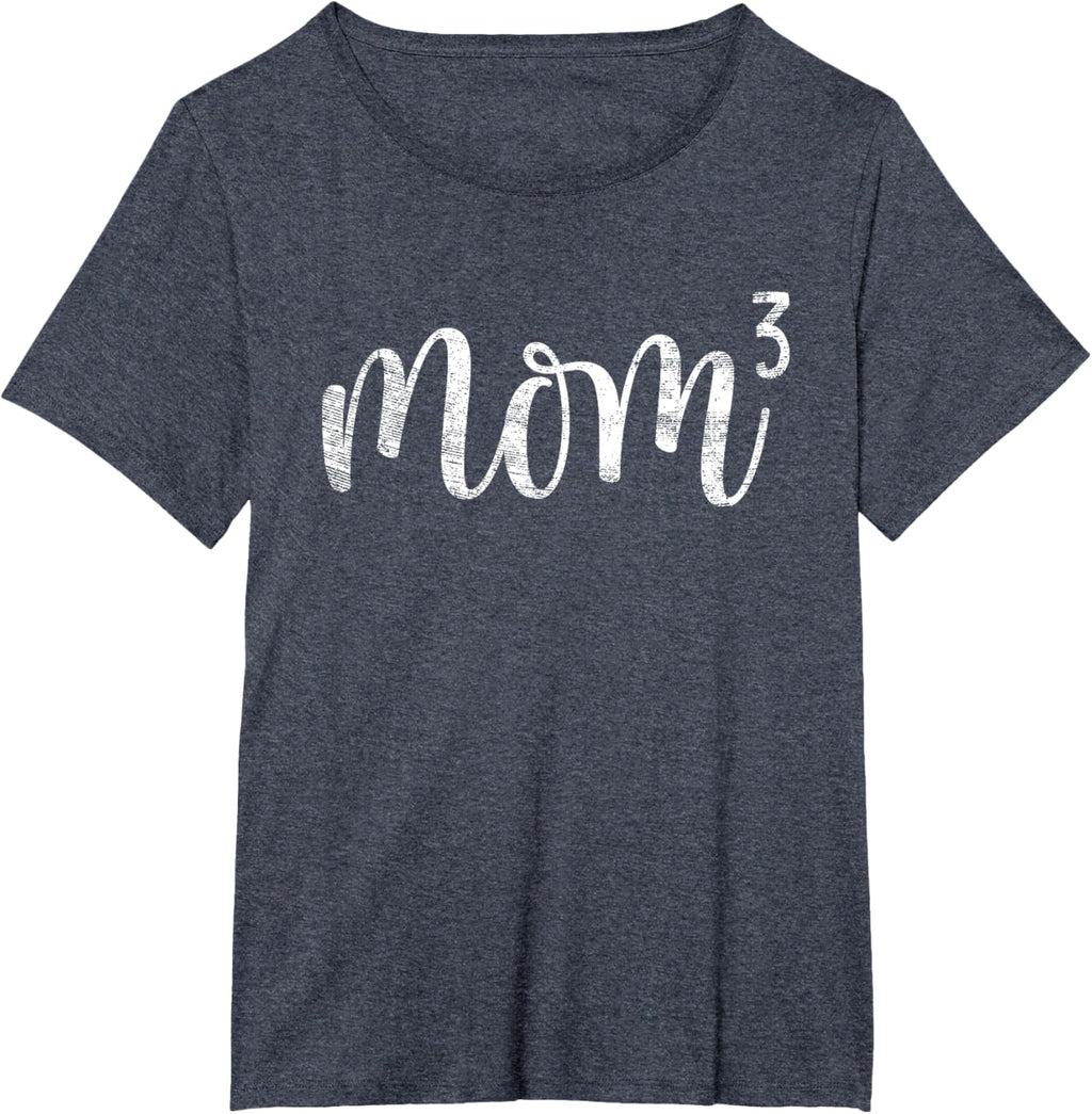 Mom3 Mom Cubed Mother of Three Mama of 3 Gifts Mothers Day