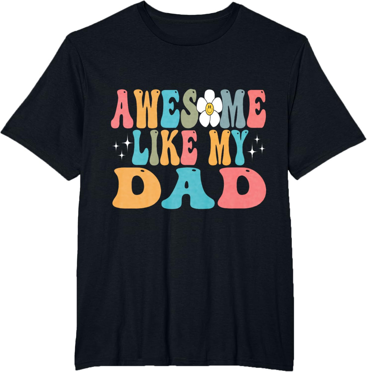 awesome like my dad matching fathers day family kids Groovy