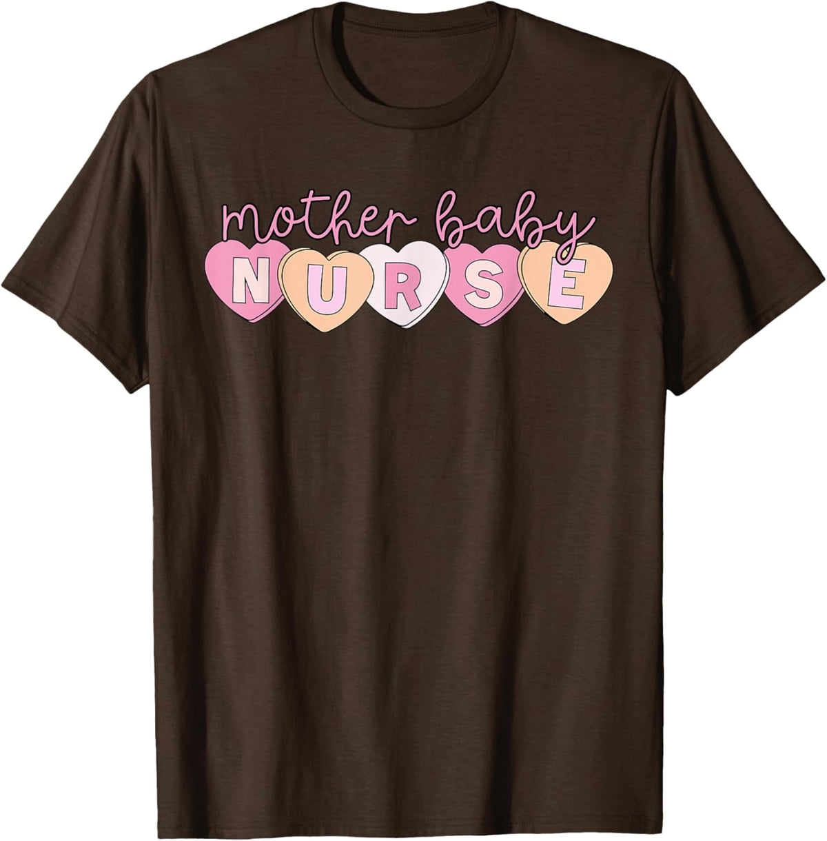 Mother Baby Nurse Hearts Valentine OBGYN Postpartum Nursing