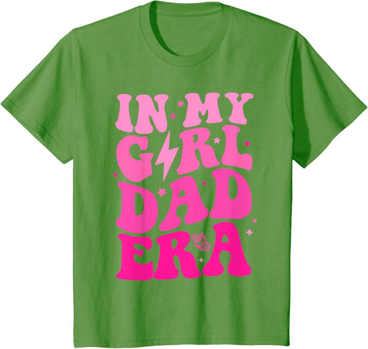 In My Dad Era Girl Groovy Retro Papa Fathers Day