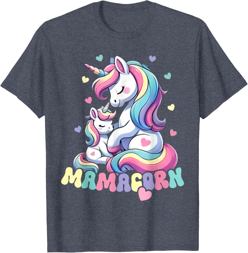 Funny Mamacorn Costume Mothers Day Unicorn Mom Women Mother