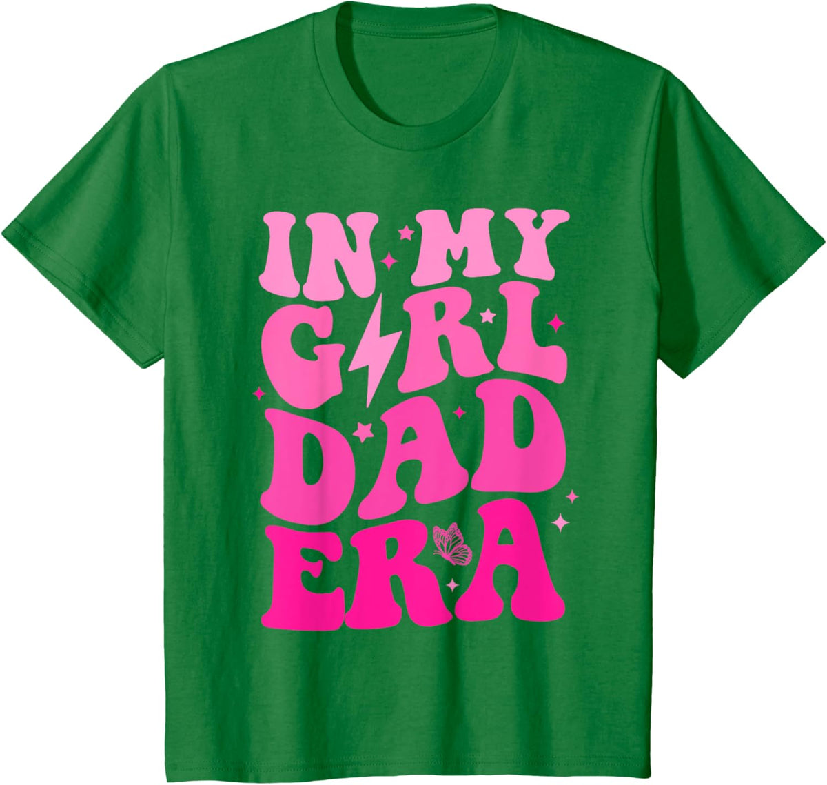 In My Dad Era Girl Groovy Retro Papa Fathers Day