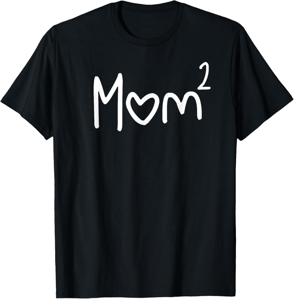 Mom Of Two Kid Mother Day Shirt Mom 2 Squared Mommy Shirt