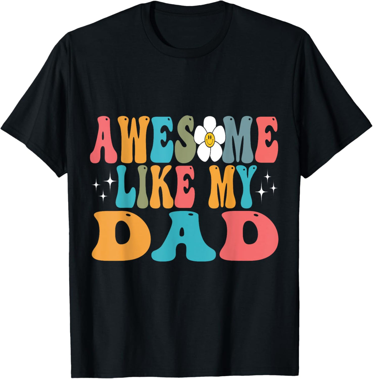 awesome like my dad matching fathers day family kids Groovy