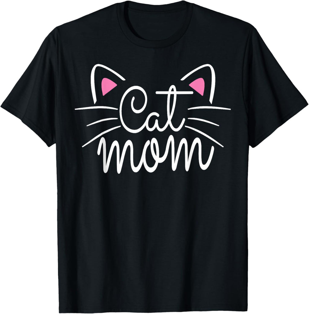 Cat Mom Happy Mothers Day For Cat Lovers Family Matching Mother Shirt