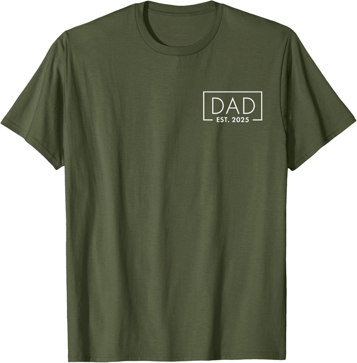 Birth Gift Co. Funny 1st Time Dad EST 2025 New Dad New First Fathers Day