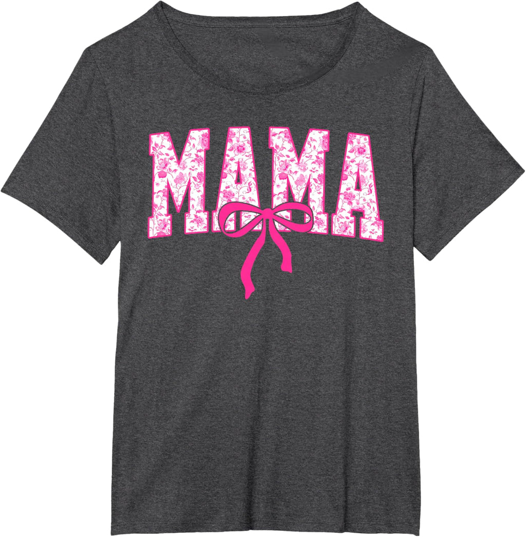 Coquette Pink Chinoiserie Mama Floral Bow Mom Mothers Day