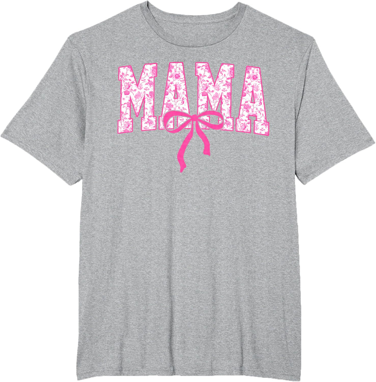 Coquette Pink Chinoiserie Mama Floral Bow Mom Mothers Day