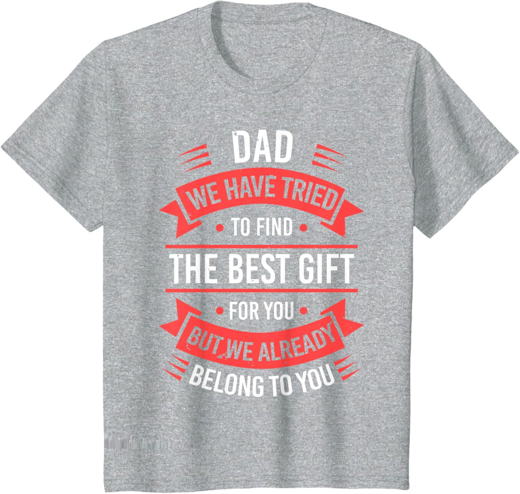 Fathers Day Shirt From Daughters Sons Wife Kids For Daddy
