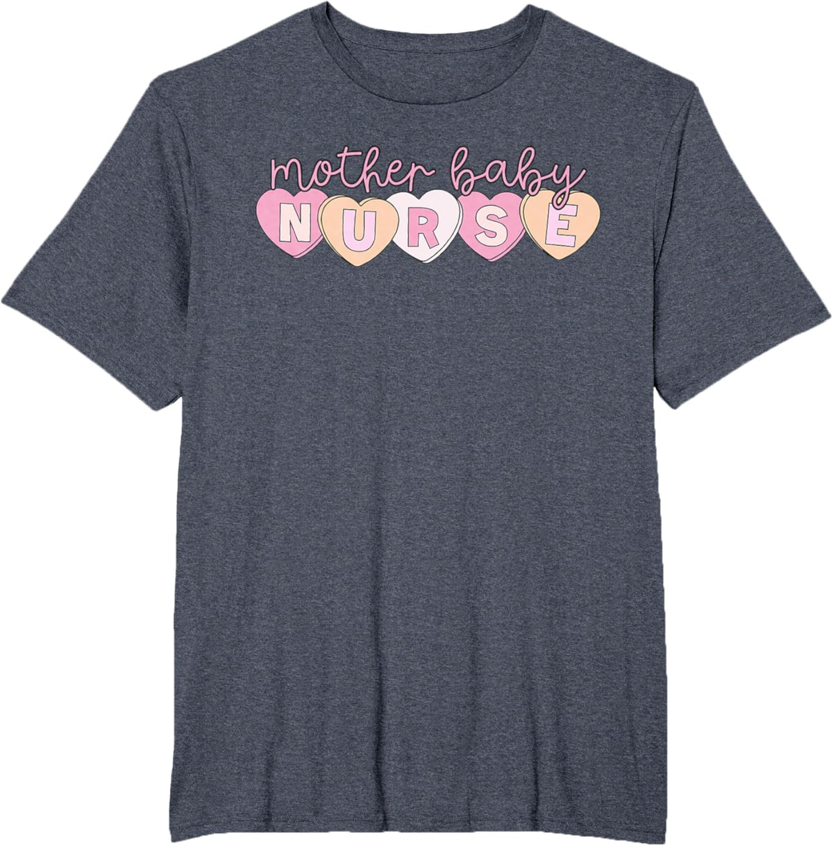 Mother Baby Nurse Hearts Valentine OBGYN Postpartum Nursing